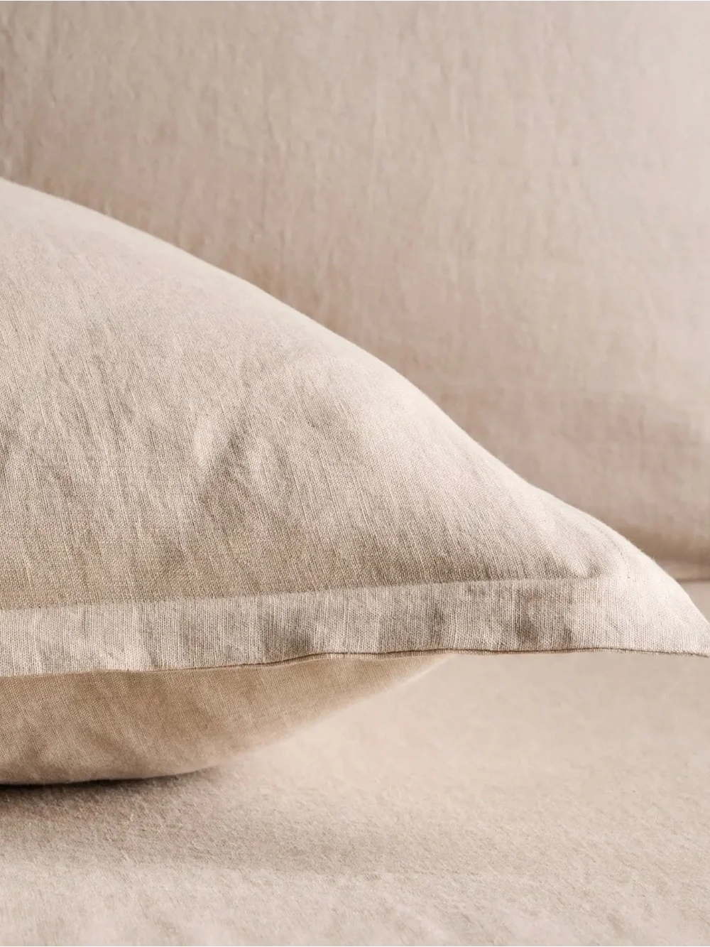 Quince European Linen Euro Sham - Toffee
